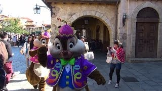 【TDS】よそ見して扉にぶつかるデール【ディズニーシー・プラザ】