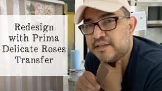 Delicate Roses Small Transfer with Daniel | Live