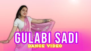 Gulabi Sadi | Dance Cover | New Marathi Song | Sanju Rathod, Prajakta Ghag | Dance By Shubhangi