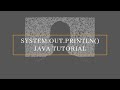 System.out.println() | Display | Java Tutorial