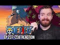 ROBOTS ARE REAL | One Piece Ep 237+238 Reaction & Review | Water 7 Arc