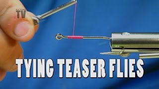 Fly Tying Saltwater Bucktail Teaser Flies