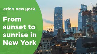 From Sunset to Sunrise, New York time-lapse - @EricsNewYork