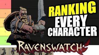 RAVENSWATCH EVERY CHARACTER TIER LIST!