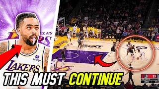 D'Angelo Russell has the Lakers Offense CLICKING Again! + Lakers Reveal ANOTHER NEW Starting Lineup!