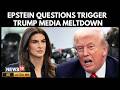 Trump Attacks CNN’s Kaitlan Collins Over Epstein Questions, Renews Pattern of Clashes With Media |4K
