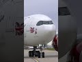 Epic Close Up Footage of Virgin Atlantic's A330neo at Heathrow Airport #shorts