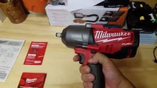 Milwaukee Fuel 18v High Torque Impact Wrench Review in 4k...(2763-20)