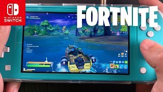 Fortnite on the Nintendo Switch Lite - Get TOP!