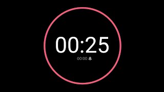 25 Second Countdown Timer / iPhone Timer Style