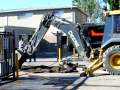 construction part 3 deere backhoe in action