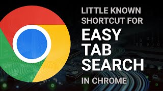 Too many browser tabs open? Check out this tip for easily searching for the one you need!