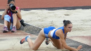 Vasiliki Chaitidou (GRE) 634 cm Long Jump Women 5th Place Balkan Championships Craiova 2022