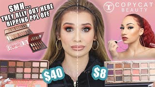 BHAD BHABIE COPYCAT BEAUTY REVIEW! *Full Face Comparison*