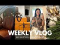 WEEKLY VLOG! Went out of town + luxury birthday gift + Christmas decor shopping+ cleaning & New car