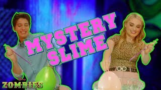 Mystery Slime Challenge 💚 | ZOMBIES | Disney Channel
