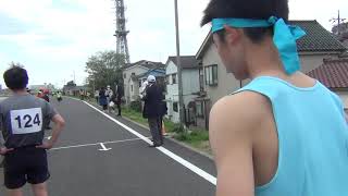 中学男子3kmゴール 第48回中川短縮マラソン（20210404