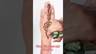 Mehndi | mehendi | new mehndi designs photo | simple mehandi designs | #mehndi #henna #shorts