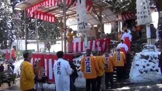 2014年 越後の奇祭『ほだれ祭』 ふれ太鼓