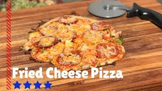 Blackstone Griddle Recipe | Fried Cheese Pizza