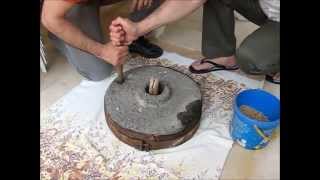 Moulin à pierre/Stone grinding wheel/Molino de piedra