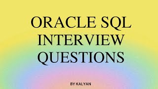 Oracle Interview Questions and Answers, Oracle Q&A,Null Handling