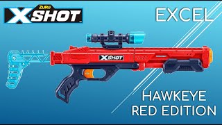 [REVIEW] Zuru X-Shot Hawkeye Red Edition | Barrel-Break, Pump-Action Shotgun
