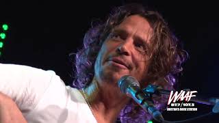 Soundgarden's Chris Cornell & Ben Shepherd perform acoustic set for WAAF Radio In Boston 05/2013