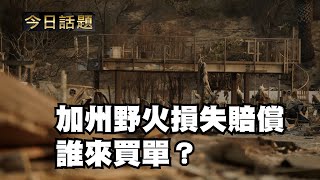 加州野火損失賠償誰來買單？｜今日話題｜中迅 高寧 01/13/25