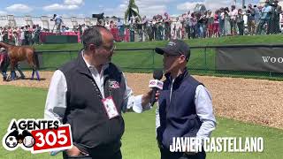 JAVIER CASTELLANO con MAGE en el Kentucky Derby 2023