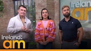 Doctor of happiness, Ham Sandwich's Niamh Farrell \u0026 Arthur Gourounlian💃🏻🕺 | Ireland AM (04/01/2025)