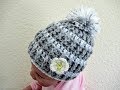 Easy Crochet Baby beanie hat Boy Girl 12