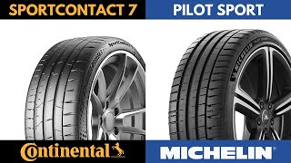 Continental SportContact 7 vs Michelin Pilot Sport