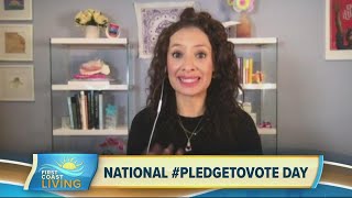 It's National Pledge to Vote Day (FCL Oct. 20)