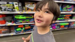 Nerf Vs. Airsoft Part 1 (The Shopping Vlog)