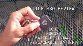 Tile Pro Bluetooth Tracker Review : Never lose keys again