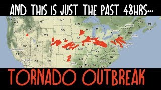 🔁🥇2019 Tornado Outbreak - Millions Under Flash Flood Watch