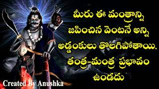 మీరు ఈ మంత్రాన్ని జపించిన వెంటనే అన్ని అడ్డంకులు తొలగిపోతాయి, తంత్ర-మంత్ర  ప్రభావం ఉండదు