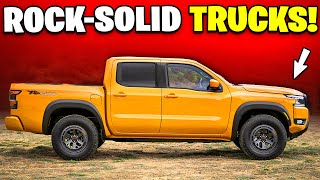8 Pickup Trucks You Can Buy With Your Eyes CLOSED in 2026!