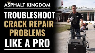 Troubleshooting Asphalt Crack Repair Problems? Do It Like A Pro!
