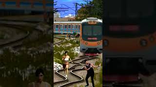 funny train vfx video! viral magic video! kinemaster editing video
