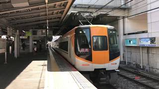 生駒駅　近鉄22000系ACE  4番線回送通過