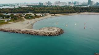 漁光島。漁光島沙灘(DJI MINI2)