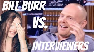 Bill Burr ROASTING interviewers REACTION!!!