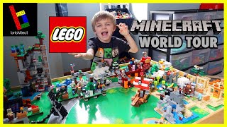 Clark's LEGO Minecraft World Tour