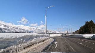 🚗☀️#4K Japan Drive in Nagano - Driving in Nagano, Hakuba Village, Otari Village, #nagano #driving