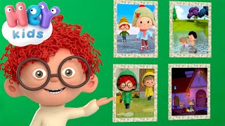 Mevsimler şarkısı 🌞Mevsimler çizgi filmi❄️ HeyKids - Çoçuk Şarkıları Türkçe