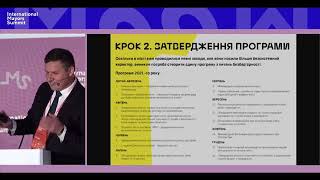 Виступ міського голови Славутича Юрія Фомічева на Міжнародному саміті мерів