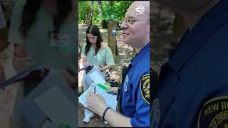 Forensics teacher retires after 28 years with final field exam #news #ny #education #shorts