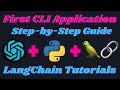 Create Your First CLI App using Python & OpenAI API | LangChain Tutorial